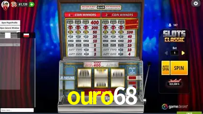 Descubra a Magia dos Jogos de Arcade no ouro68