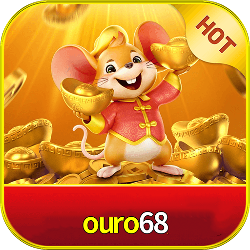 Imagem promocional da ouro68 mostrando a plataforma e suas vantagens